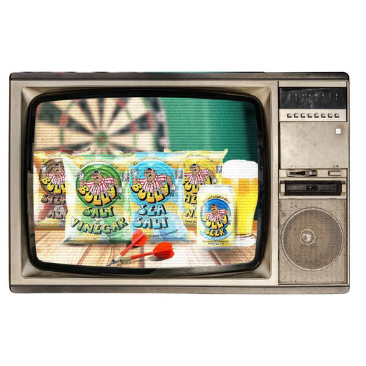 Super, smashing, GREAT! Bully snacks launches in Home Bargains just as Bullseye is set to make a come back with England Legend FREDDIE FLINTOFF! - Bully Snacks & Beers