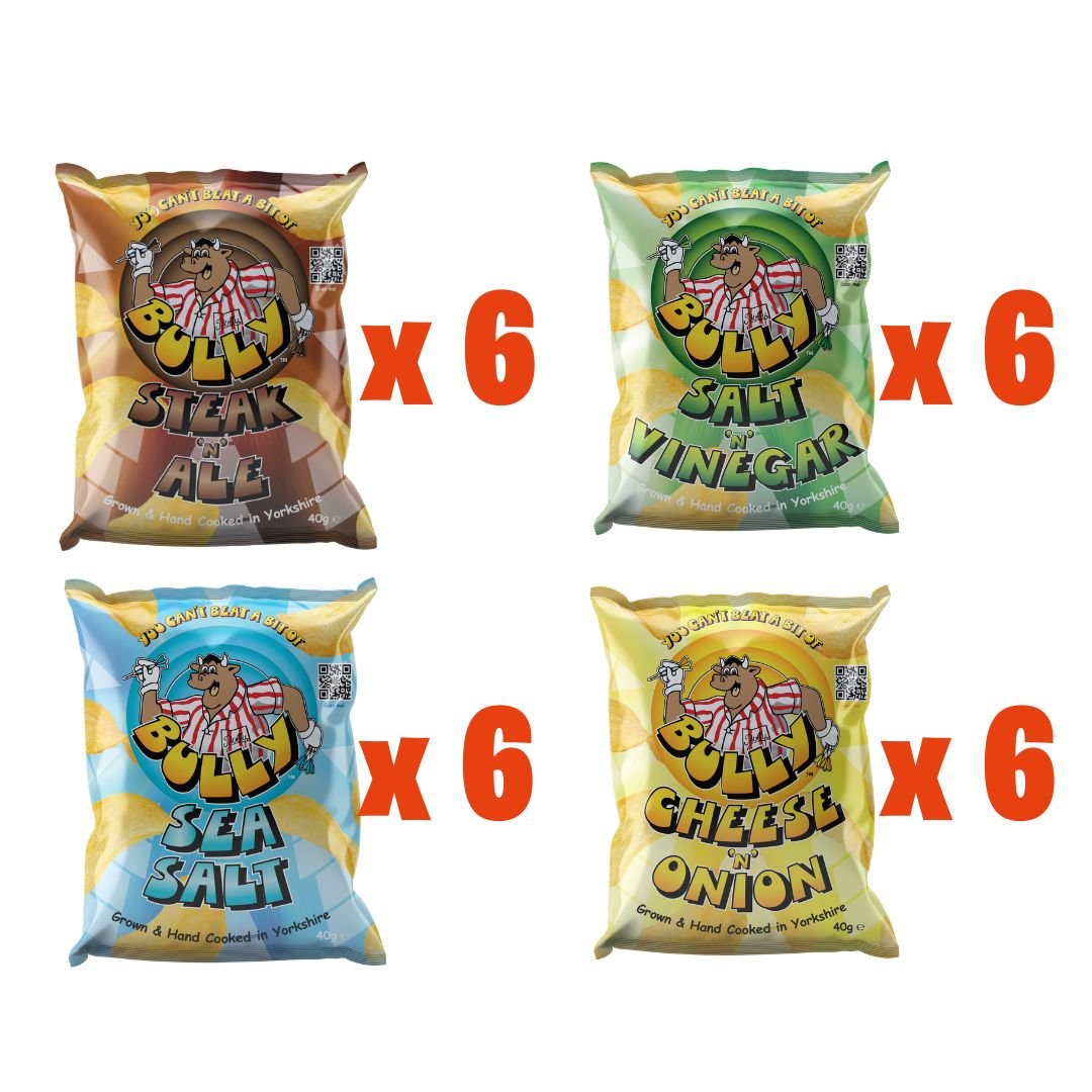Bully Mixed Case - Bully Snacks & Beers