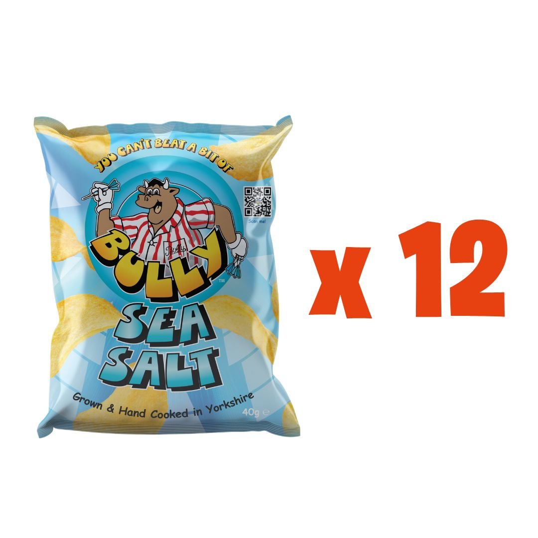 Bully Sea Salt Crisps - Bully Snacks & Beers