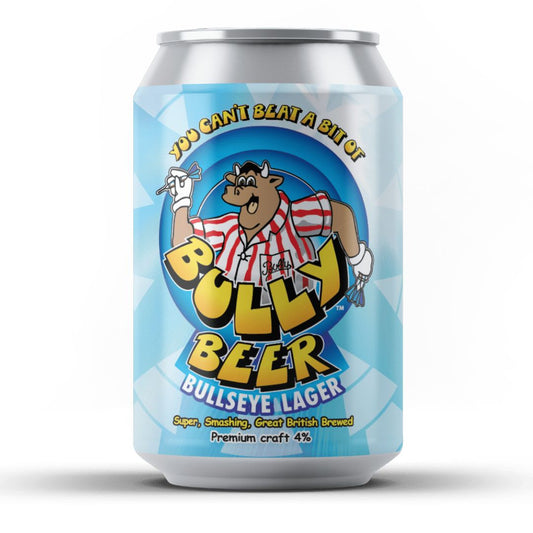 Bully 'Bullseye' 4.0% Craft Lager (Cases of 24)