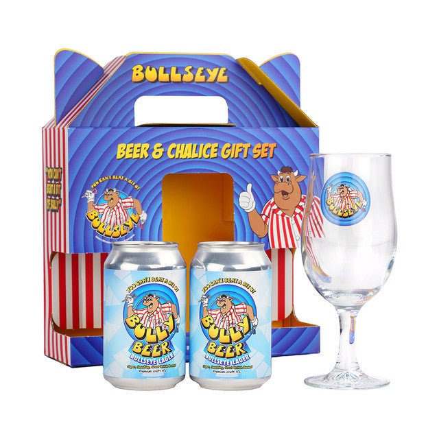 Bully Beers & Chalice Gift Set - Bully Snacks & Beers