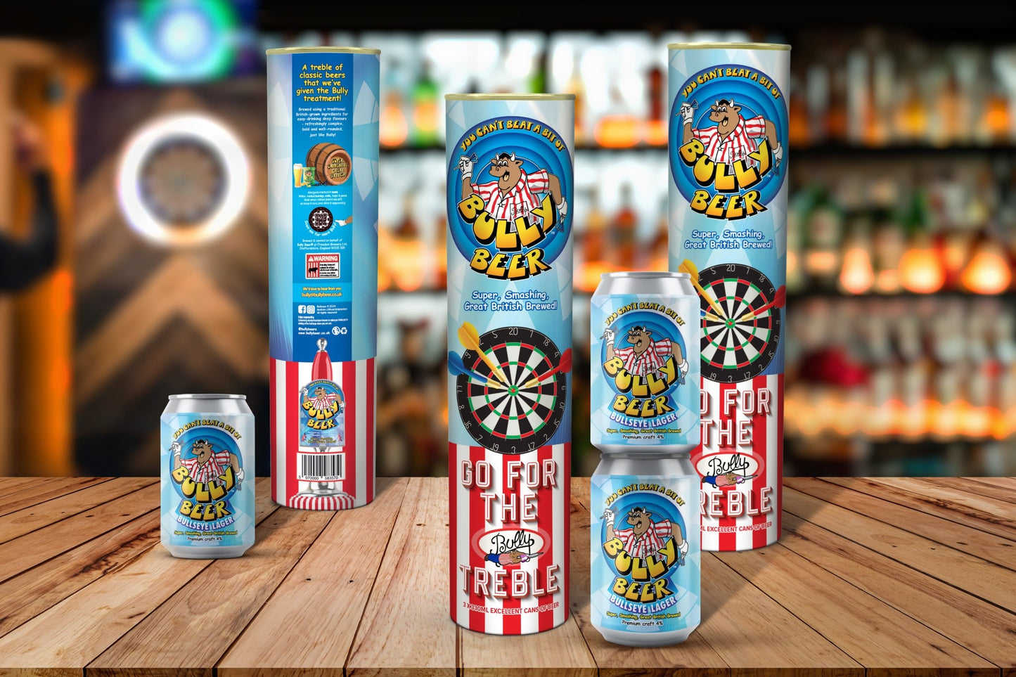 Bully Beers Tube (PRE ORDER ONLY) - Bully Snacks & Beers