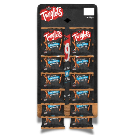 TRADE: Twiglets Pub Card 12x40g - Bully Snacks & Beers
